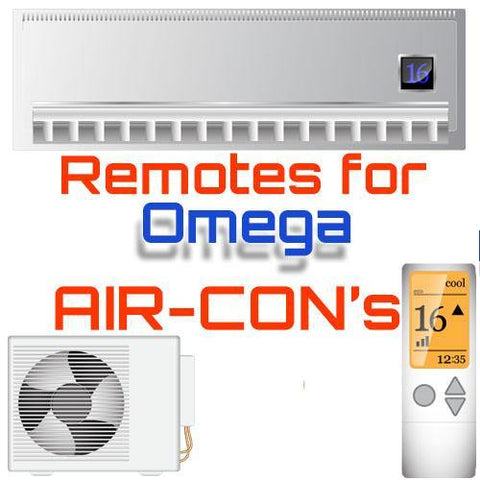AC Remote for Omega ✅ - China Air Conditioner Remotes :: Cheapest AC Remote Solutions