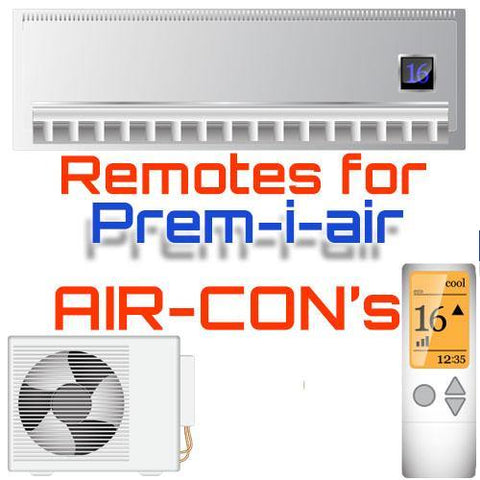 AC Remote for Prem-i-air ✅ - China Air Conditioner Remotes :: Cheapest AC Remote Solutions