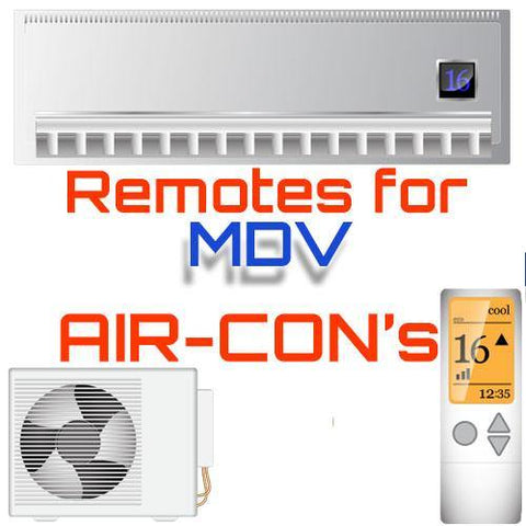 AC Remote for MDV ✅ - China Air Conditioner Remotes :: Cheapest AC Remote Solutions