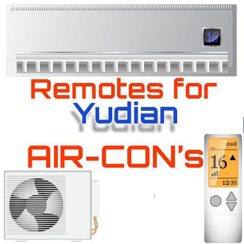 Air Conditioner Remote for Yudian ✅