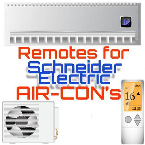 AC Remote for Schneider Electric ✅ - China Air Conditioner Remotes :: Cheapest AC Remote Solutions