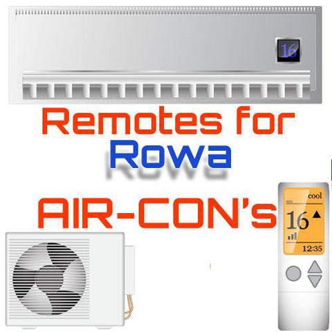 AC Remote for Rowa ✅ - China Air Conditioner Remotes :: Cheapest AC Remote Solutions