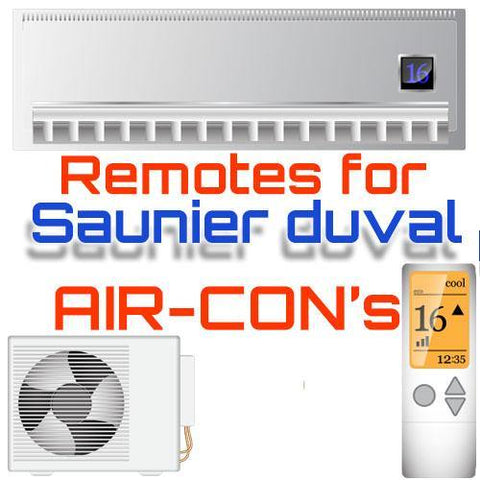 AC Remote for Saunier duval ✅ - China Air Conditioner Remotes :: Cheapest AC Remote Solutions