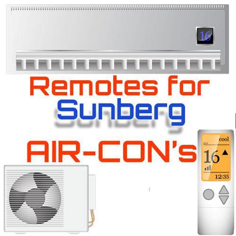 AC Remote for Sunberg ✅ - China Air Conditioner Remotes :: Cheapest AC Remote Solutions