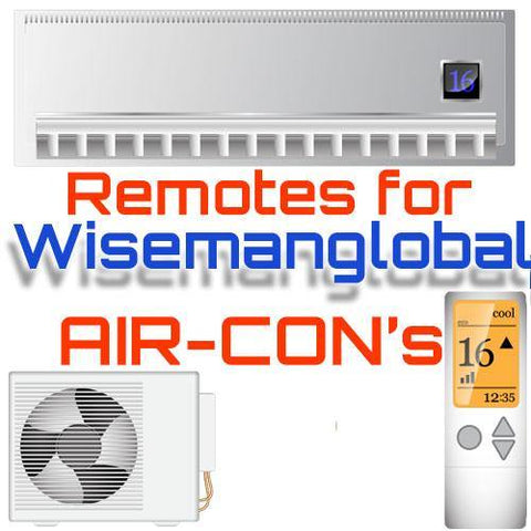 Air Conditioner Remote for Wisemanglobal ✅