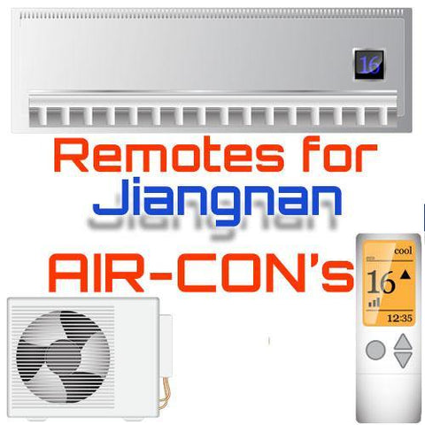 AC Remote for Jiangnan ✅ - China Air Conditioner Remotes :: Cheapest AC Remote Solutions