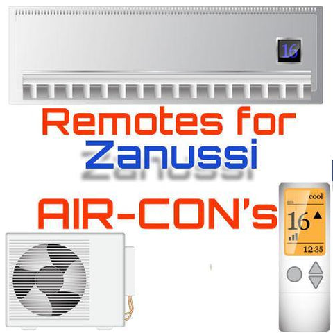 Air Conditioner Remote for Zanussi ✅