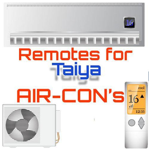 AC Remote for Taiya ✅ - China Air Conditioner Remotes :: Cheapest AC Remote Solutions