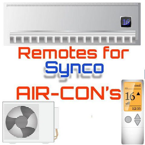 AC Remote for Synco ✅ - China Air Conditioner Remotes :: Cheapest AC Remote Solutions