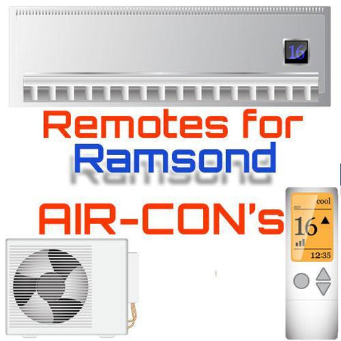 AC Remote for Ramsond ✅ - China Air Conditioner Remotes :: Cheapest AC Remote Solutions