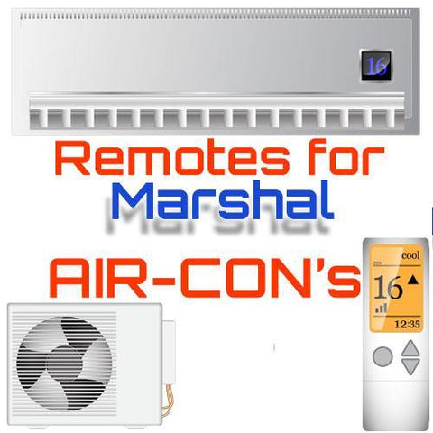 AC Remote for Marshal ✅ - China Air Conditioner Remotes :: Cheapest AC Remote Solutions