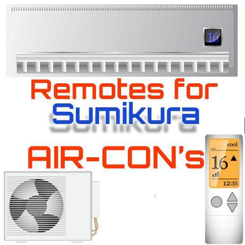 AC Remote for Sumikura ✅ - China Air Conditioner Remotes :: Cheapest AC Remote Solutions