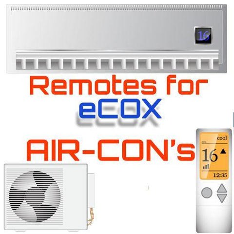 Air Conditioner Remote for eCOX ✅