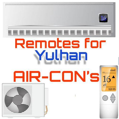Air Conditioner Remote for Yulhan ✅