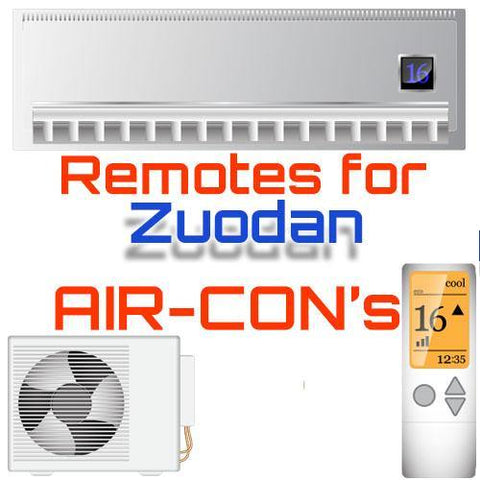 Air Conditioner Remote for Zuodan ✅
