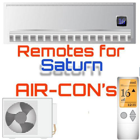 AC Remote for Saturn ✅ - China Air Conditioner Remotes :: Cheapest AC Remote Solutions