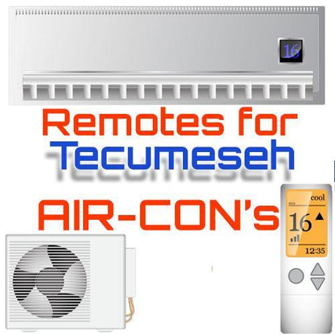AC Remote for Tecumeseh ✅ - China Air Conditioner Remotes :: Cheapest AC Remote Solutions