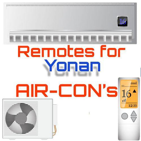 Air Conditioner Remote for Yonan ✅