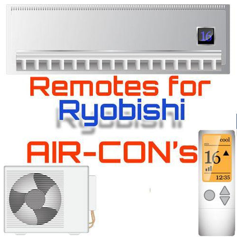AC Remote for Ryobishi ✅ - China Air Conditioner Remotes :: Cheapest AC Remote Solutions