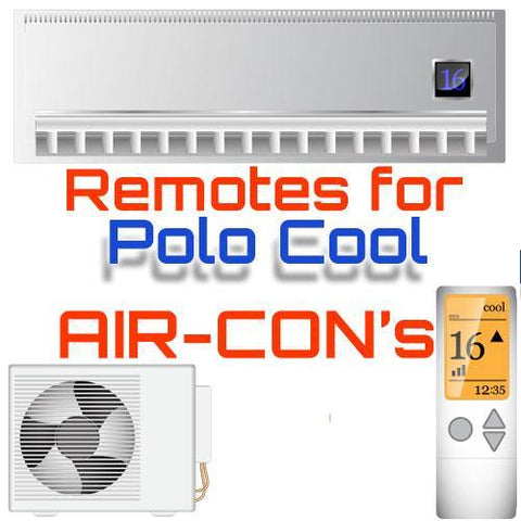 AC Remote for Polo Cool ✅ - China Air Conditioner Remotes :: Cheapest AC Remote Solutions
