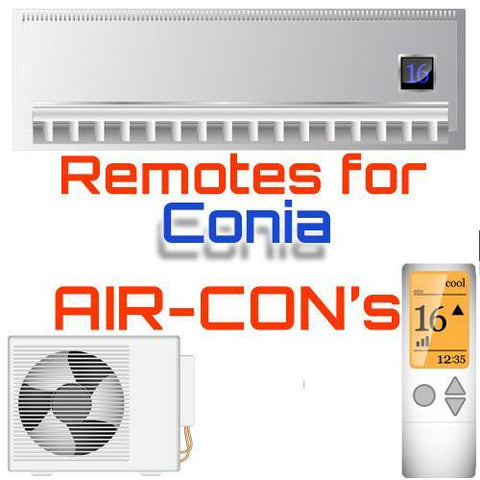 AC Remote for Conia ✅ - China Air Conditioner Remotes :: Cheapest AC Remote Solutions