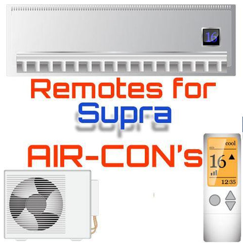 AC Remote for Supra ✅ - China Air Conditioner Remotes :: Cheapest AC Remote Solutions