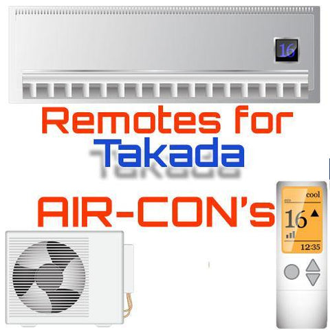 AC Remote for Takada ✅ - China Air Conditioner Remotes :: Cheapest AC Remote Solutions