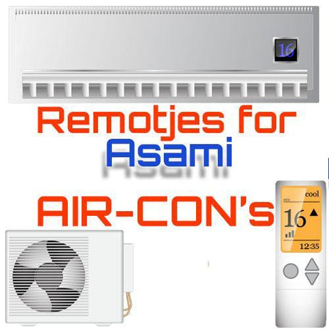 AC Remote For Asami