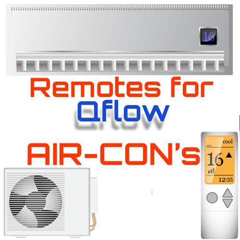 AC Remote for Qflow ✅ - China Air Conditioner Remotes :: Cheapest AC Remote Solutions