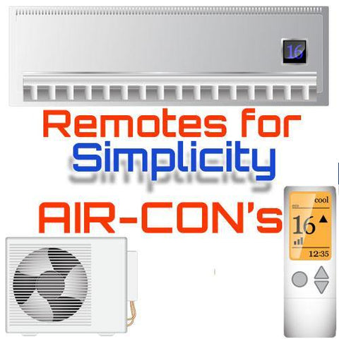 AC Remote for Simplicity ✅ - China Air Conditioner Remotes :: Cheapest AC Remote Solutions