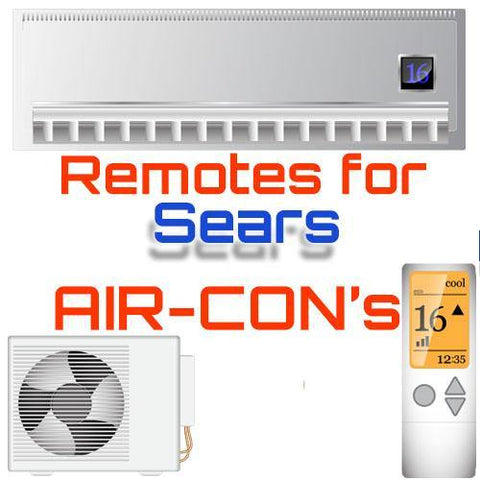 AC Remote for Sears ✅ - China Air Conditioner Remotes :: Cheapest AC Remote Solutions