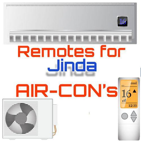 AC Remote for Jinda ✅ - China Air Conditioner Remotes :: Cheapest AC Remote Solutions