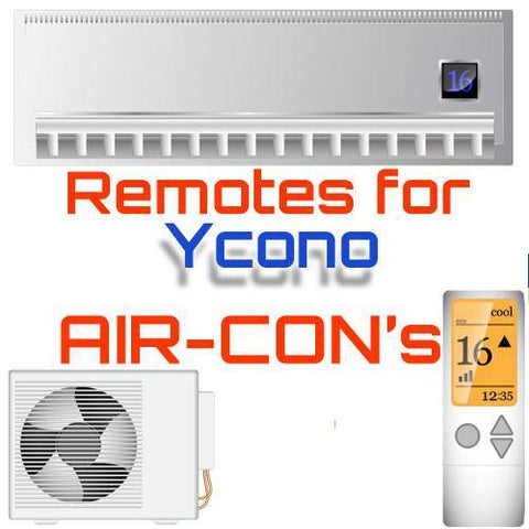 Air Conditioner Remote for Ycono ✅