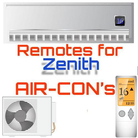 Air Conditioner Remote for Zenith ✅