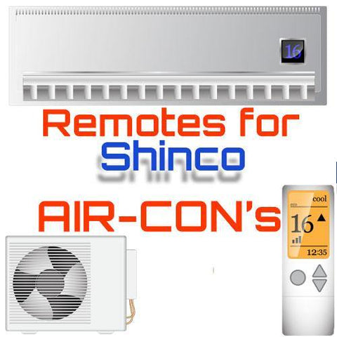 AC Remote for Shinco ✅ - China Air Conditioner Remotes :: Cheapest AC Remote Solutions