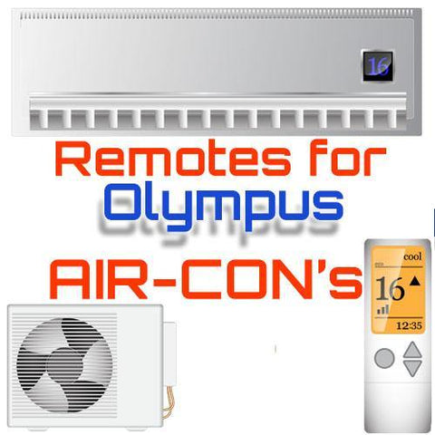 AC Remote for Olympus ✅ - China Air Conditioner Remotes :: Cheapest AC Remote Solutions