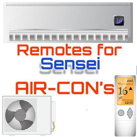 AC Remote for Sensei ✅ - China Air Conditioner Remotes :: Cheapest AC Remote Solutions