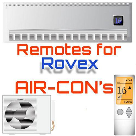 AC Remote for Rovex ✅ - China Air Conditioner Remotes :: Cheapest AC Remote Solutions