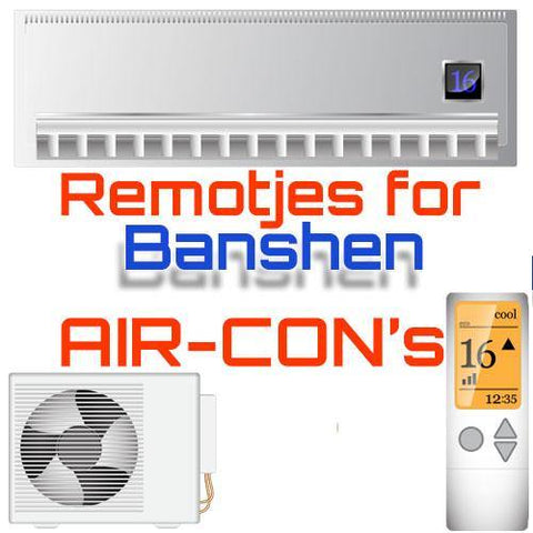 AC Remote For Banshen