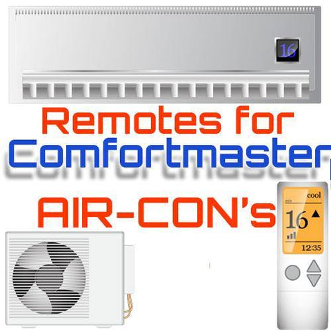 AC Remote for Comfortmaster ✅ - China Air Conditioner Remotes :: Cheapest AC Remote Solutions