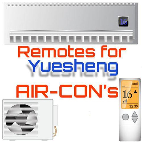 Air Conditioner Remote for Yuesheng ✅