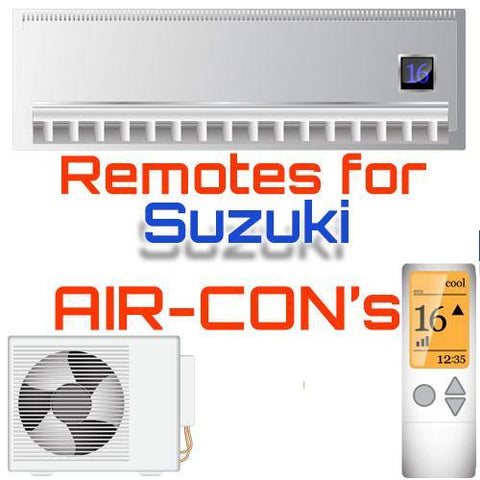 AC Remote for Suzuki ✅ - China Air Conditioner Remotes :: Cheapest AC Remote Solutions