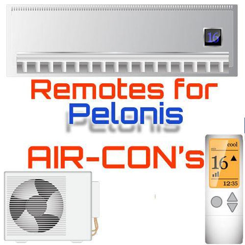AC Remote for Pelonis ✅ - China Air Conditioner Remotes :: Cheapest AC Remote Solutions