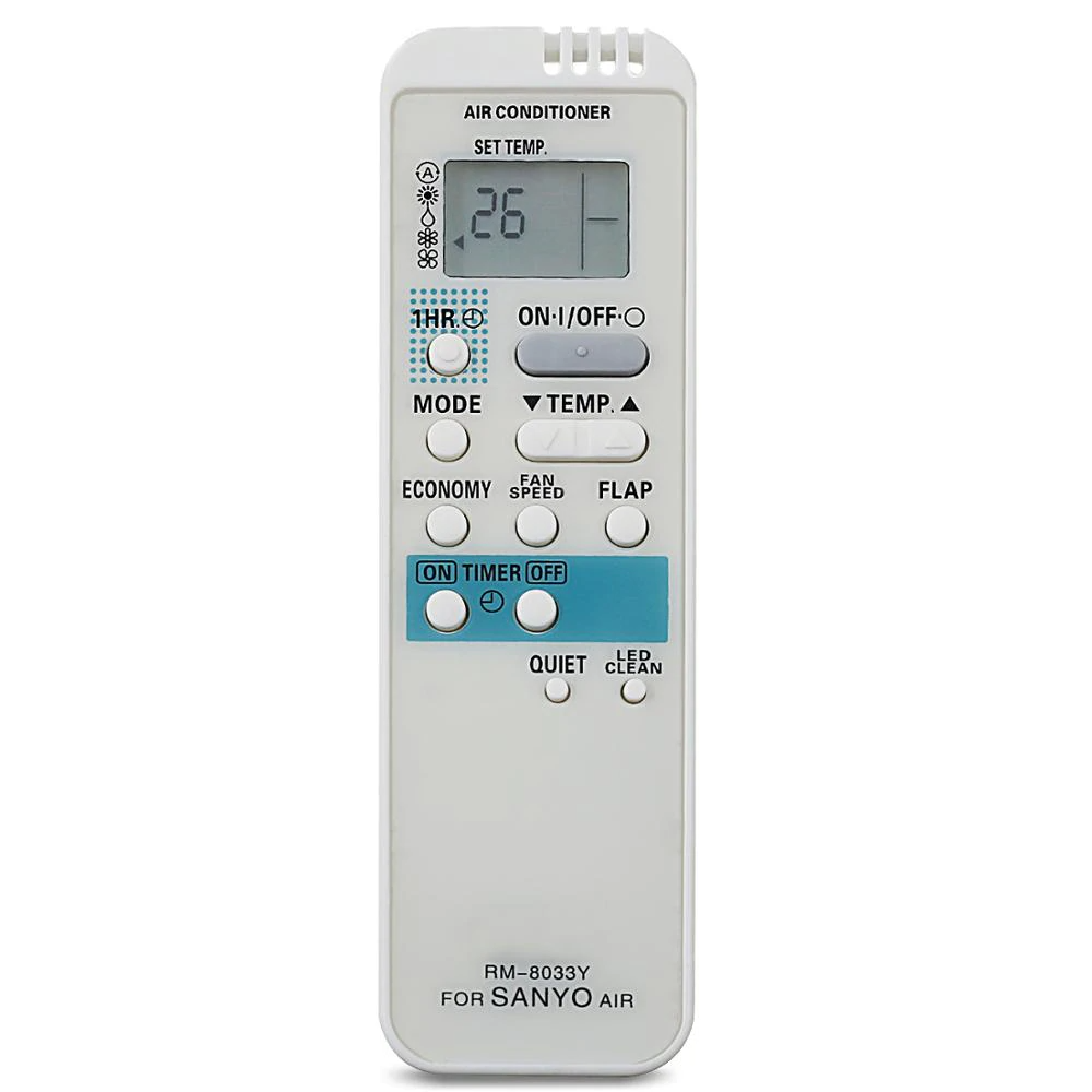 Replacement Remote for Sanyo  - Model: RCS - China Air Conditioner Remotes :: Cheapest AC Remote Solutions