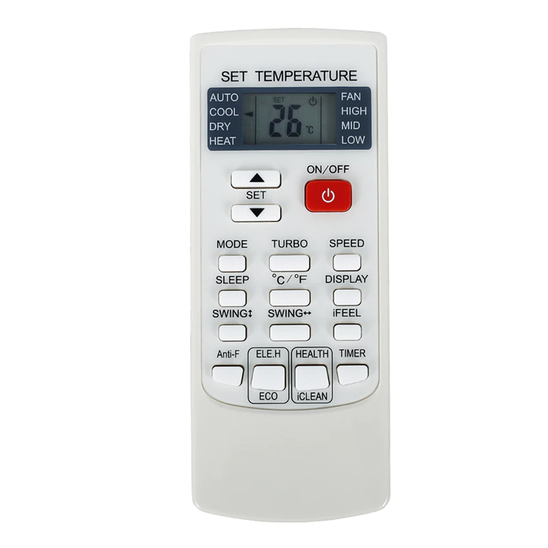 Replacement Remote for Premium Air Conditioners - Model: YKR-H - China Air Conditioner Remotes :: Cheapest AC Remote Solutions