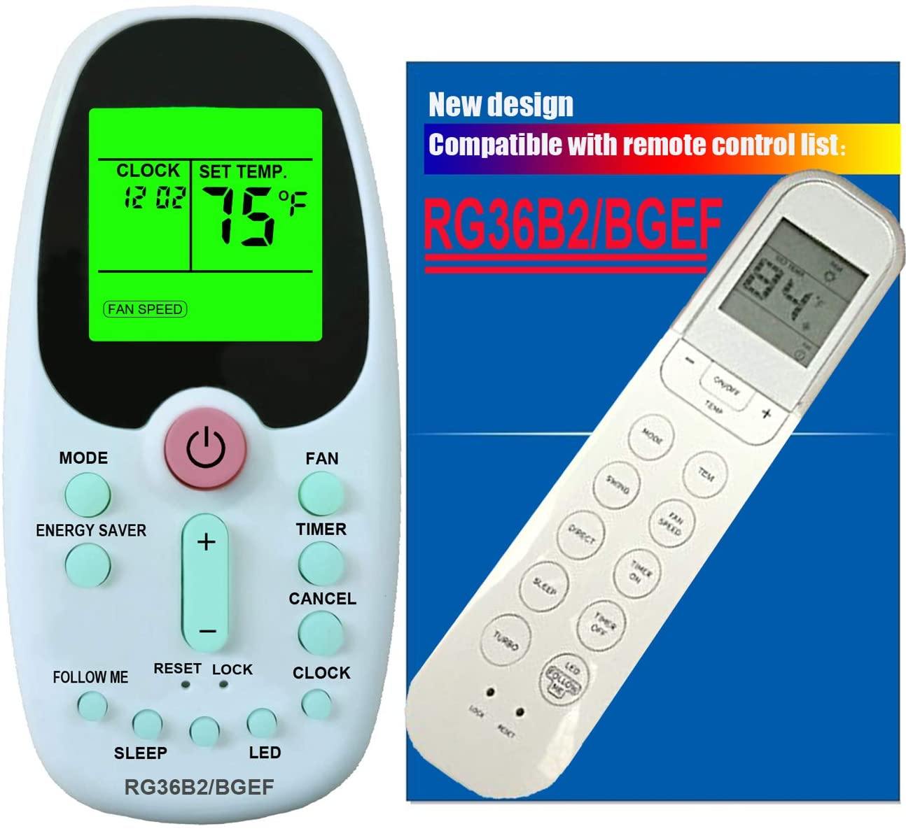 Replacement Remote for Comfortstar - Model: RG3 - China Air Conditioner Remotes :: Cheapest AC Remote Solutions
