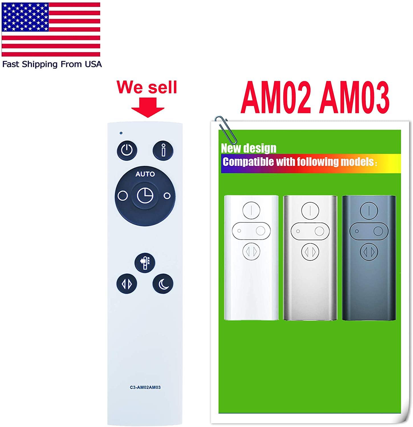 Replacement Remote for Dyson - Model: AM0 - China Air Conditioner Remotes :: Cheapest AC Remote Solutions