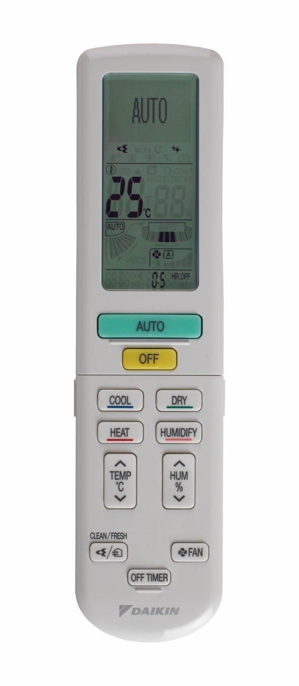Replacement Air Conditioner Remote for Daikin : FTXZ FTXZ35N/RXZ35N ARC477A1 FTXZ25NV1B, FTXZ35NV1B, FTXZ50NV1B, US7 SERIES