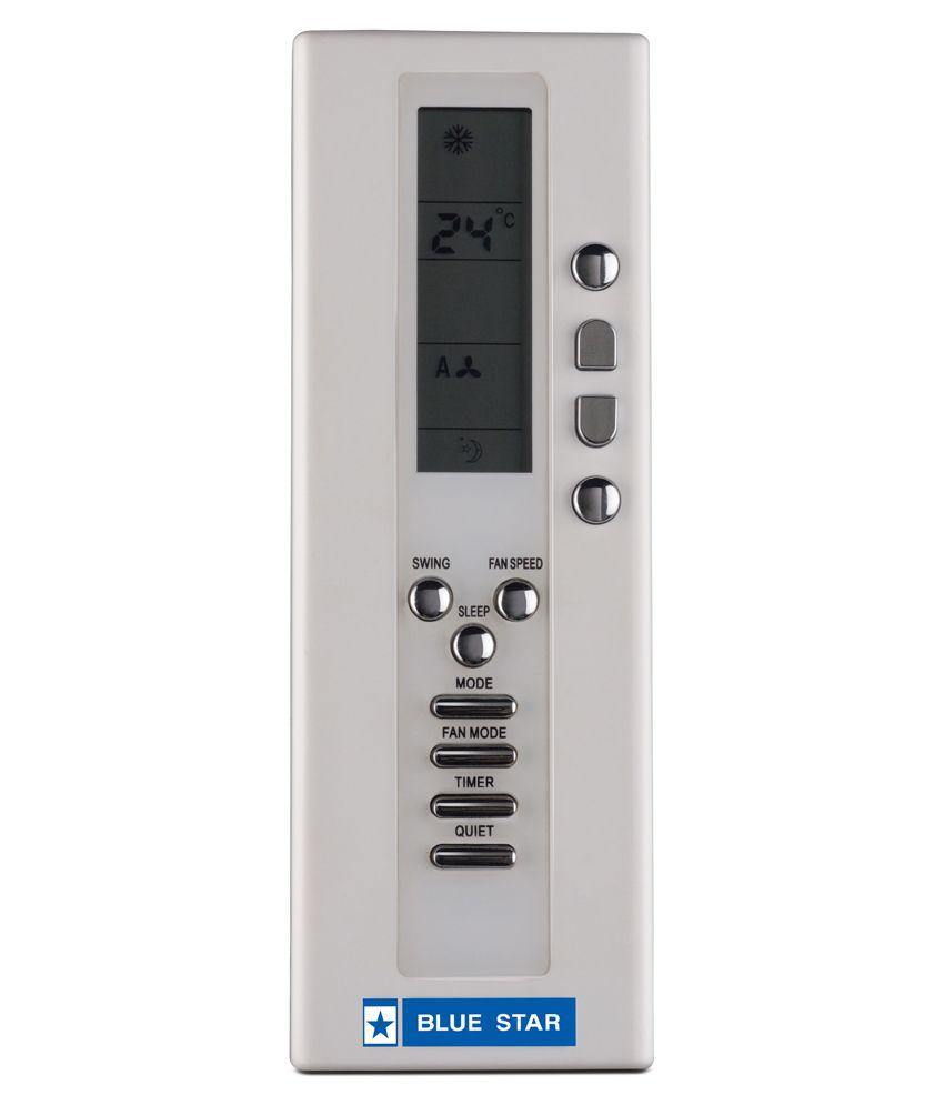 Blue Star Air Conditioner Remote