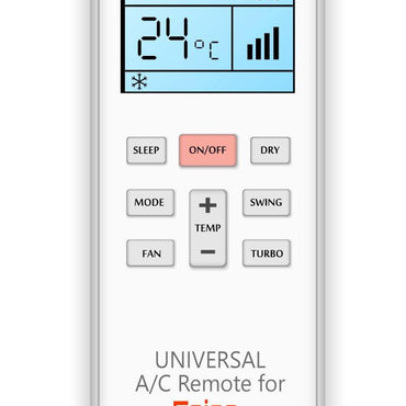 Universal Air Conditioner Remote for First AC Remotes including First Window AC Remote and First Portable AC Remotes and First Split System Remotes